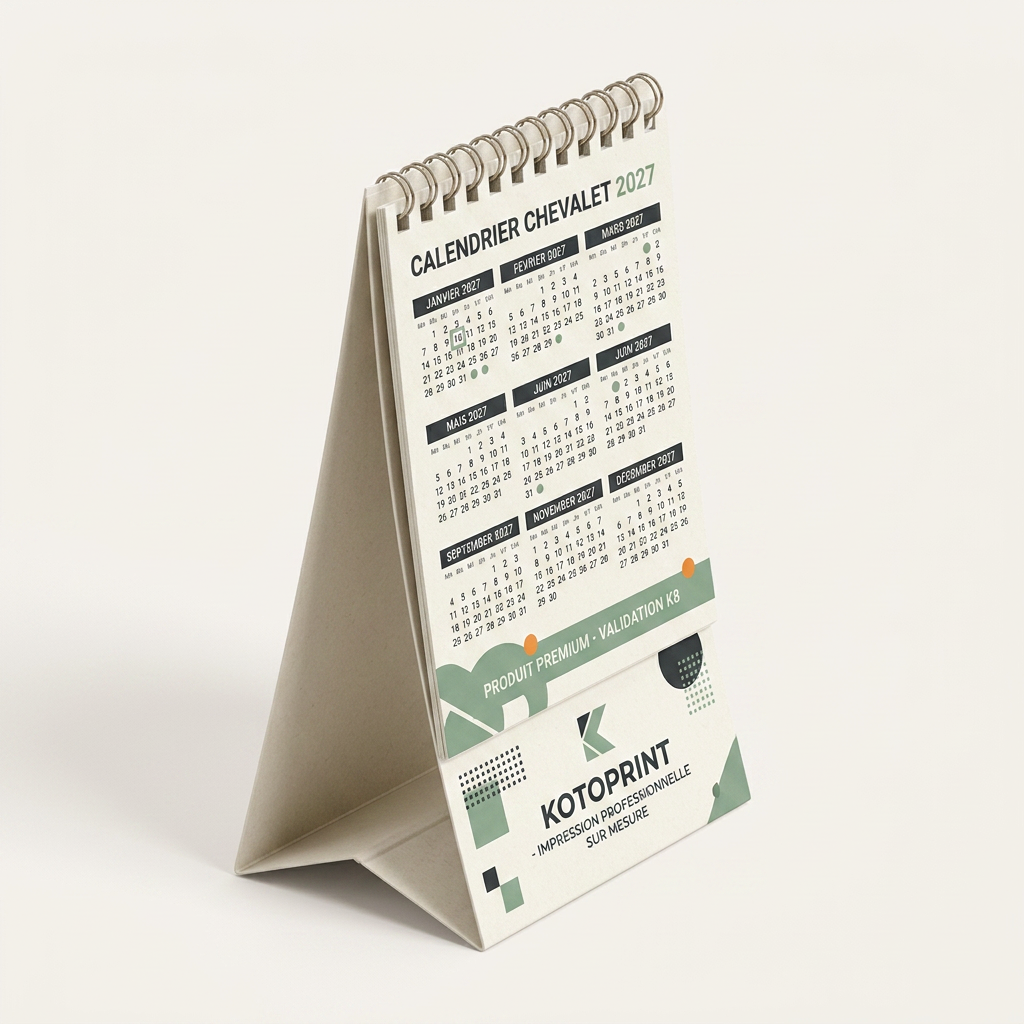 Calendrier Chevalet 2027