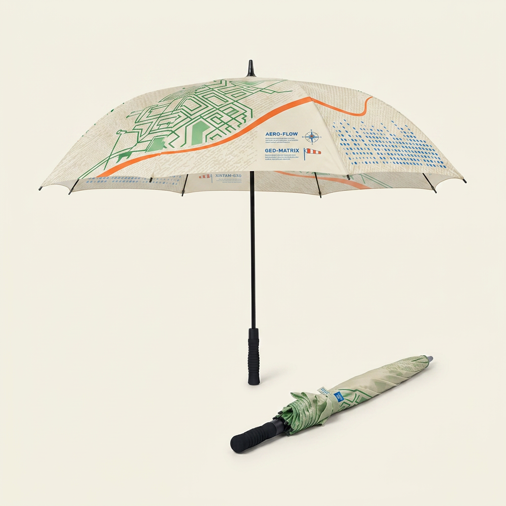 Parapluie De Golf Falcone Automatique Coupe Vent 130 Cm