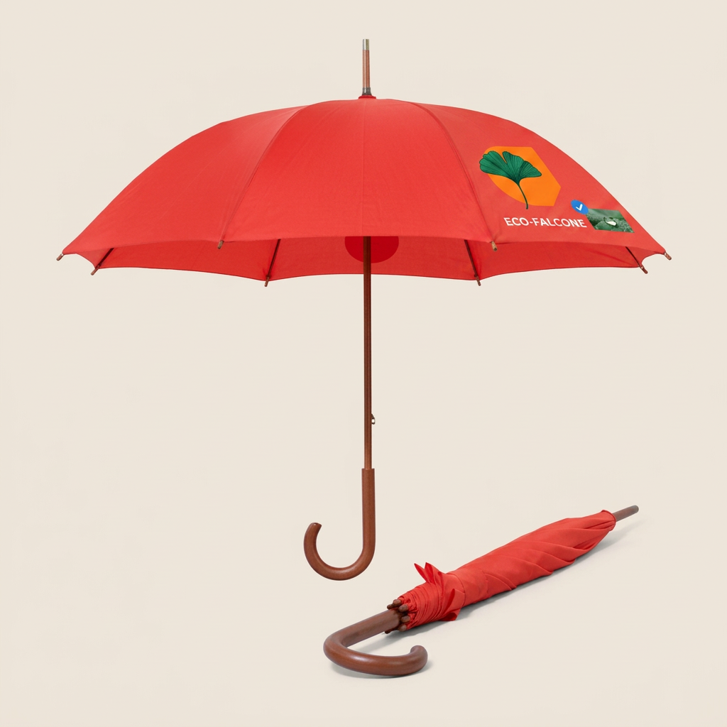 Parapluie Compact Écologique Falcone Coupe Vent 102 Cm