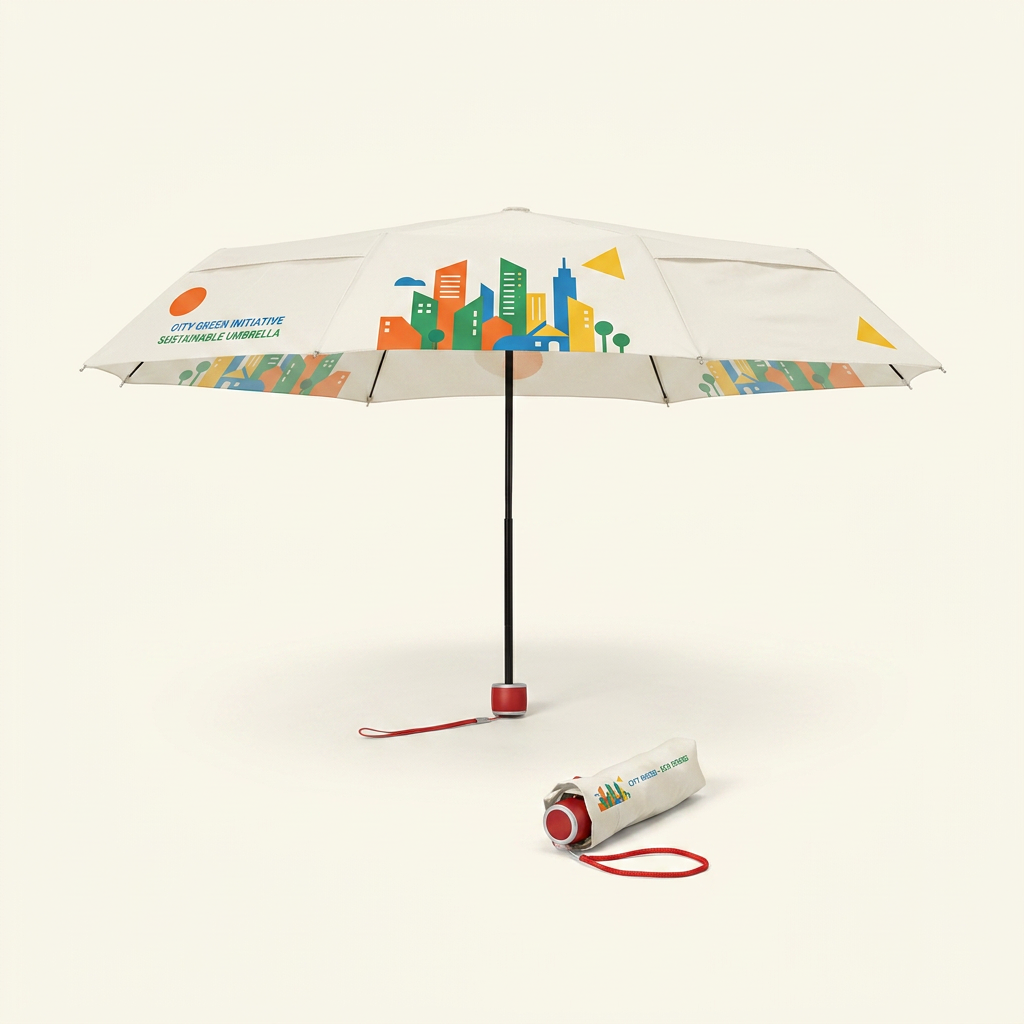 Parapluie Pliable Écologique Minimax Coupe Vent 100 Cm