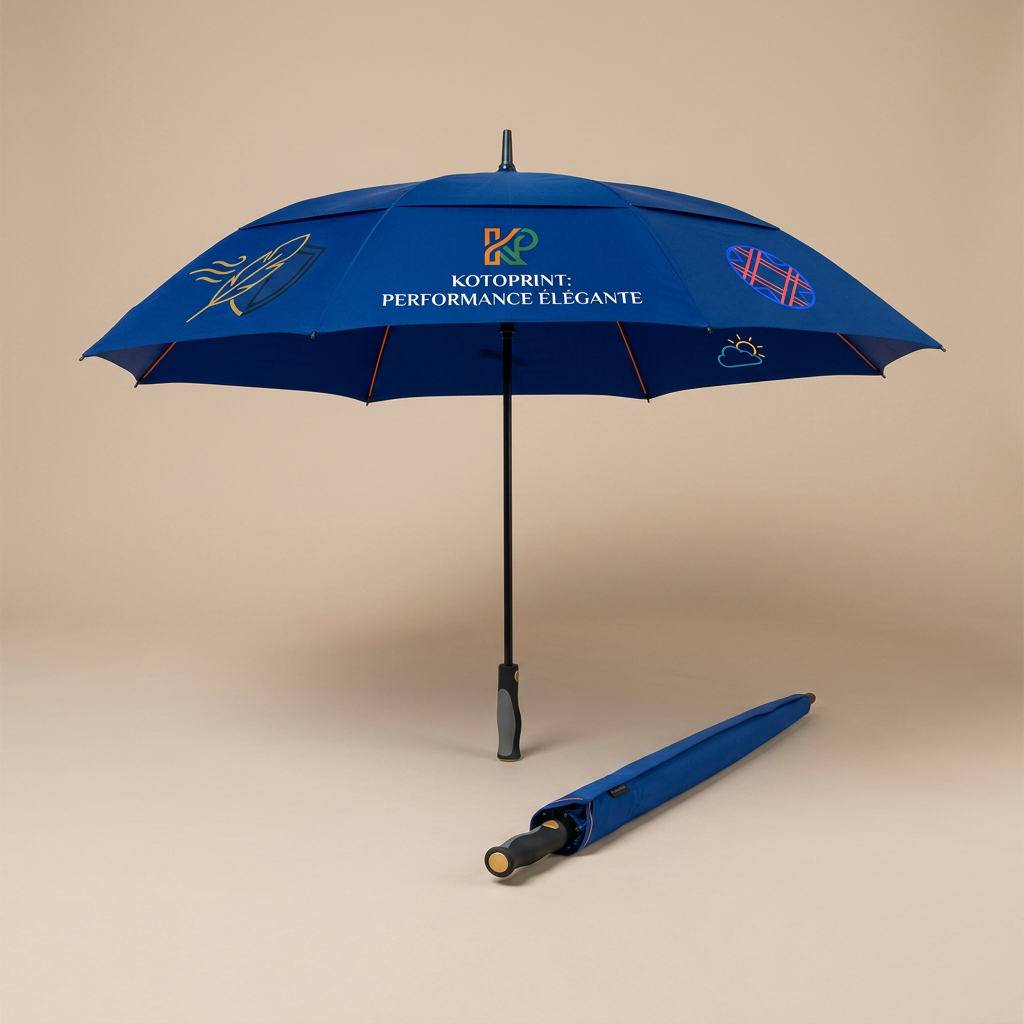 Parapluie Tempête Falcone Automatique Coupe Vent 130 Cm