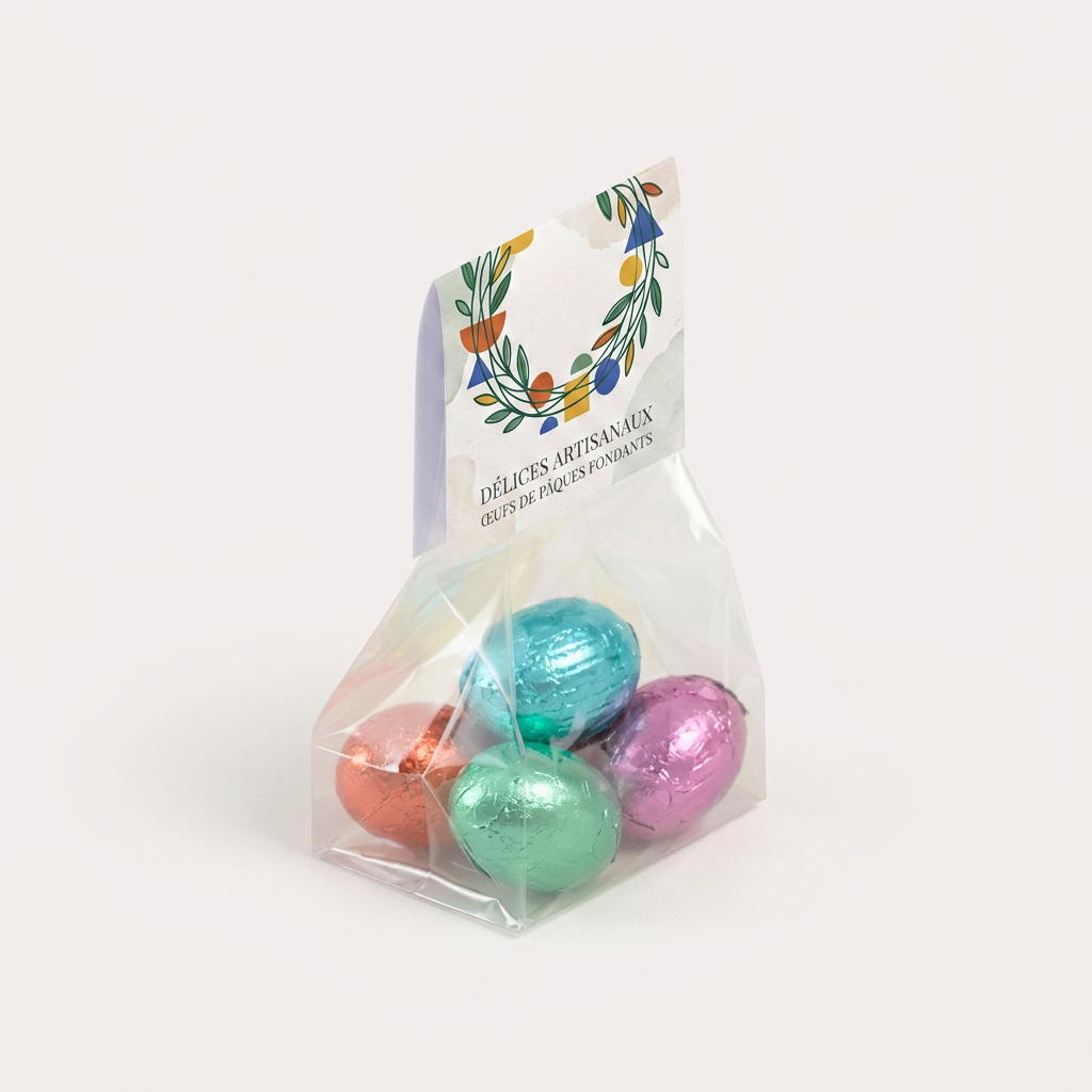 Sac D'œufs En Chocolat
