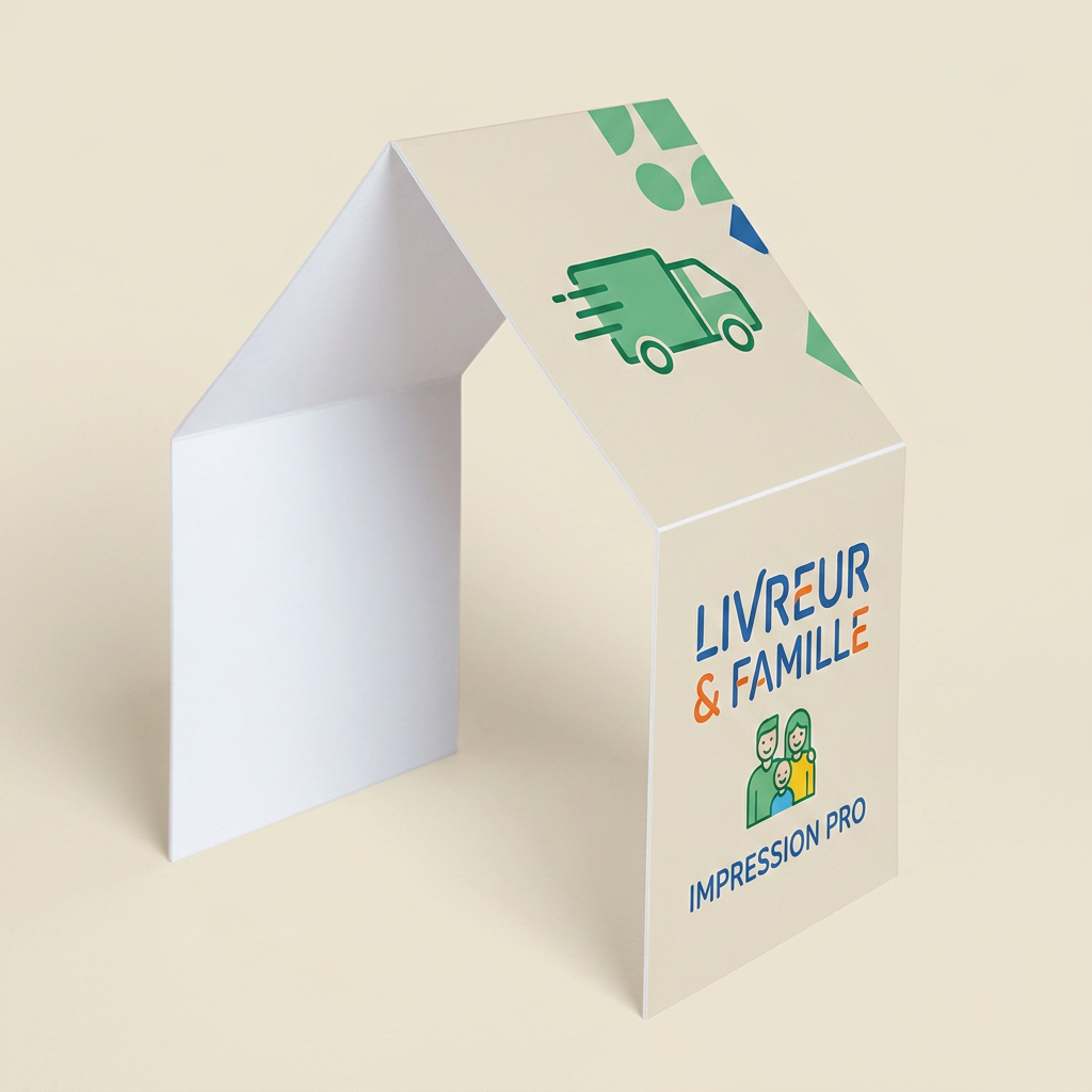 Panneau Promotionnel Pour Livreur