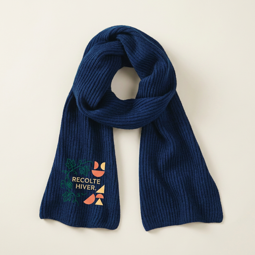 Echarpe Tricot Gros Fil