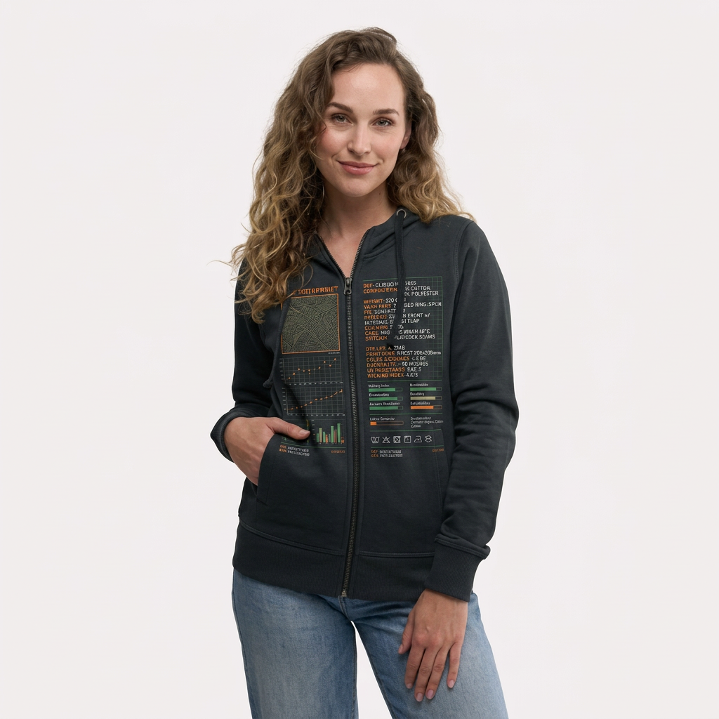 Hoodie Clique Classic Zipped