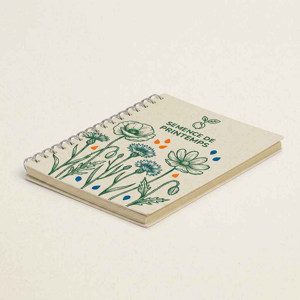 Carnet En Papier Ensemencé