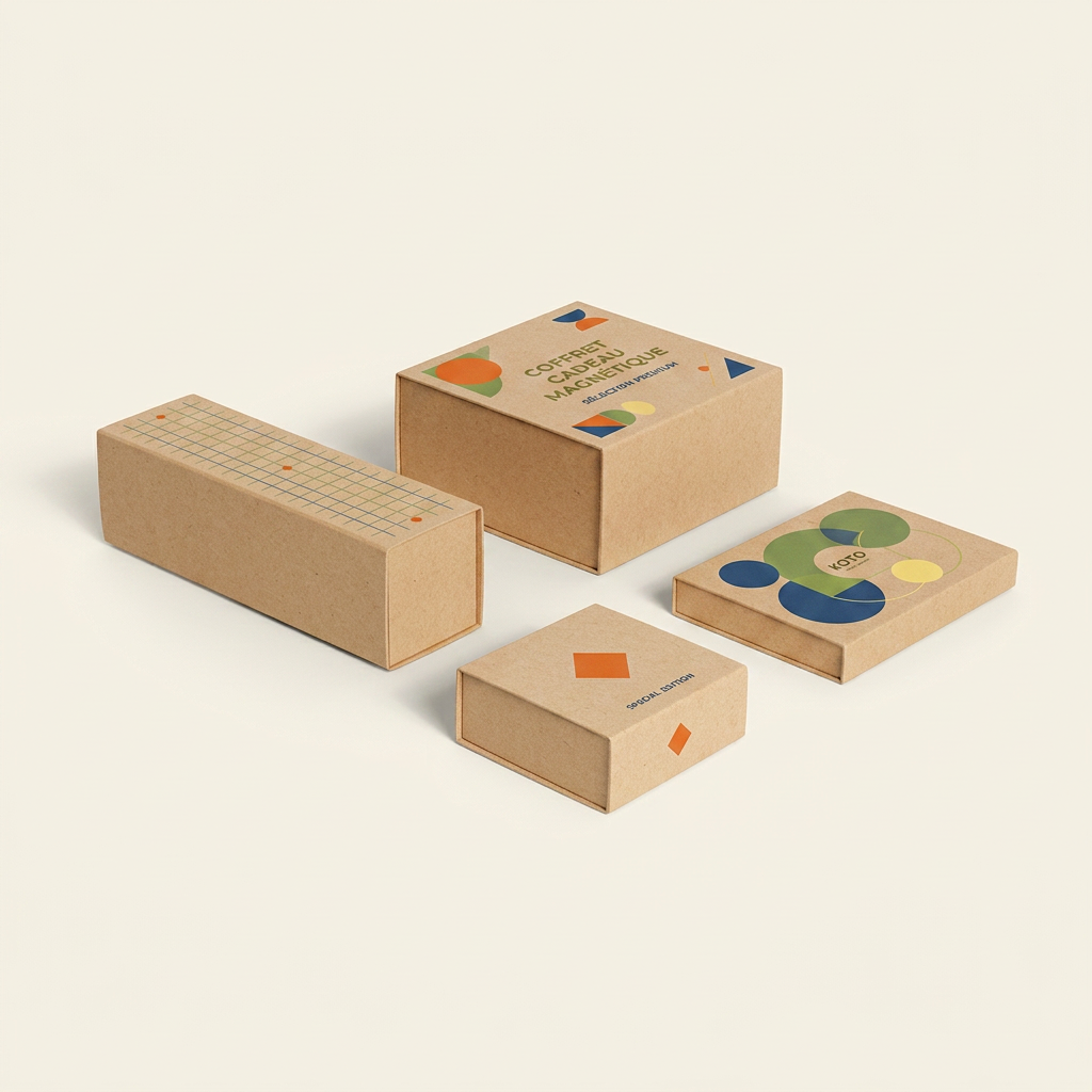 Coffret Cadeau Magnétique Numérique