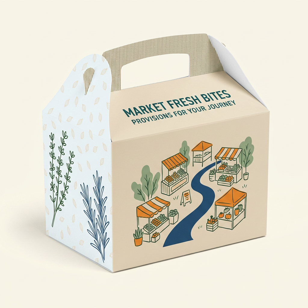 Lunch Box Avec Poignée