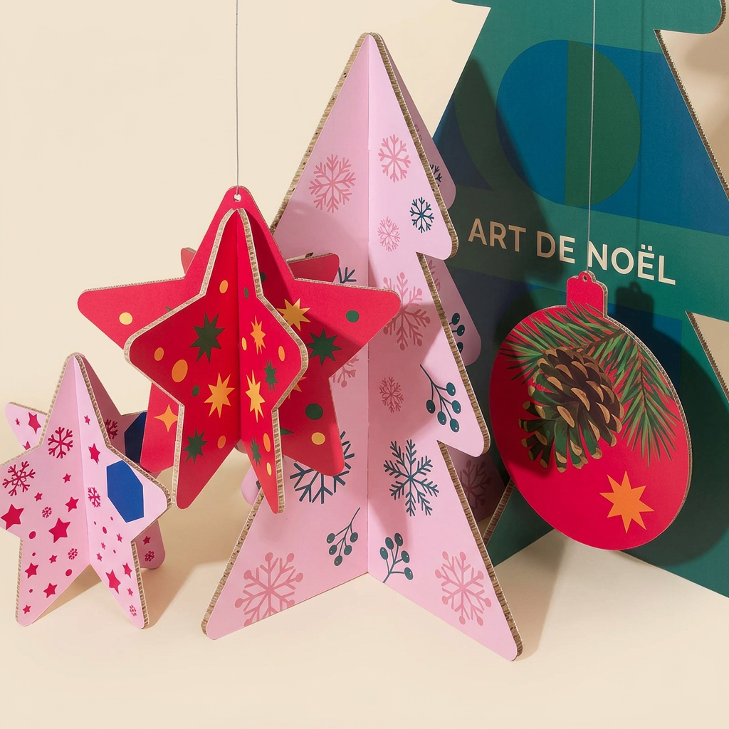 Panneau Carton Re Board Noël