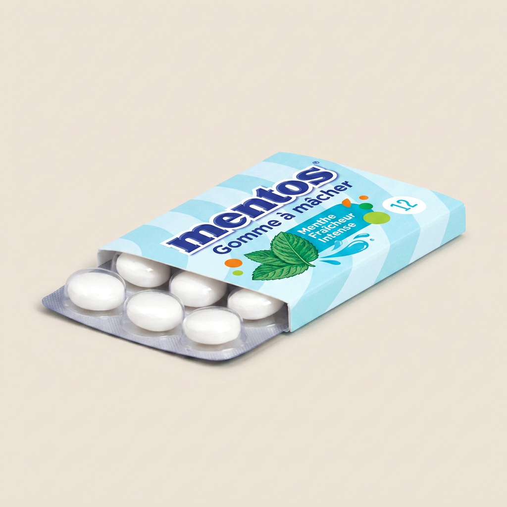 Gomme À Mâcher Mentos