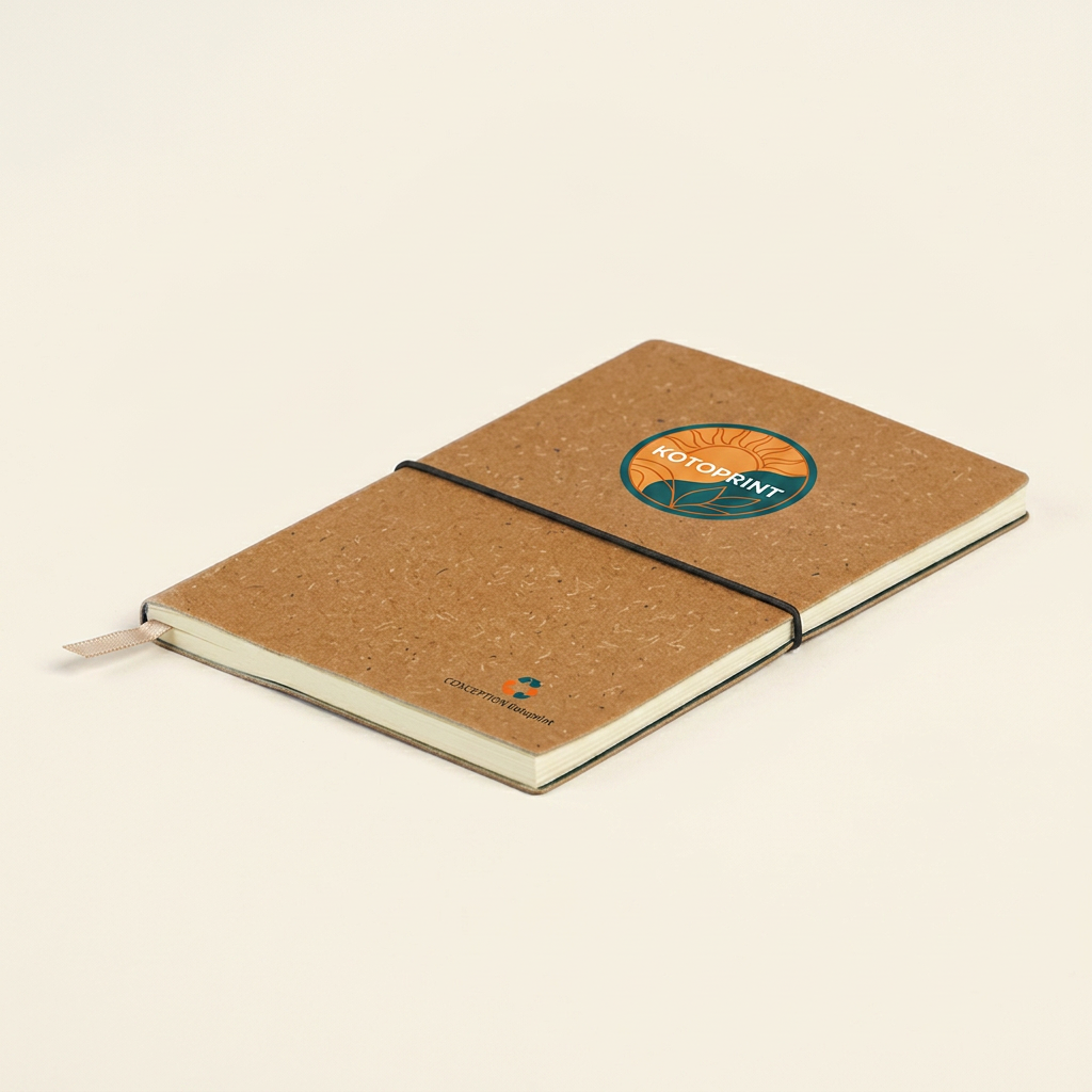 Carnet En Cuir Recyclé
