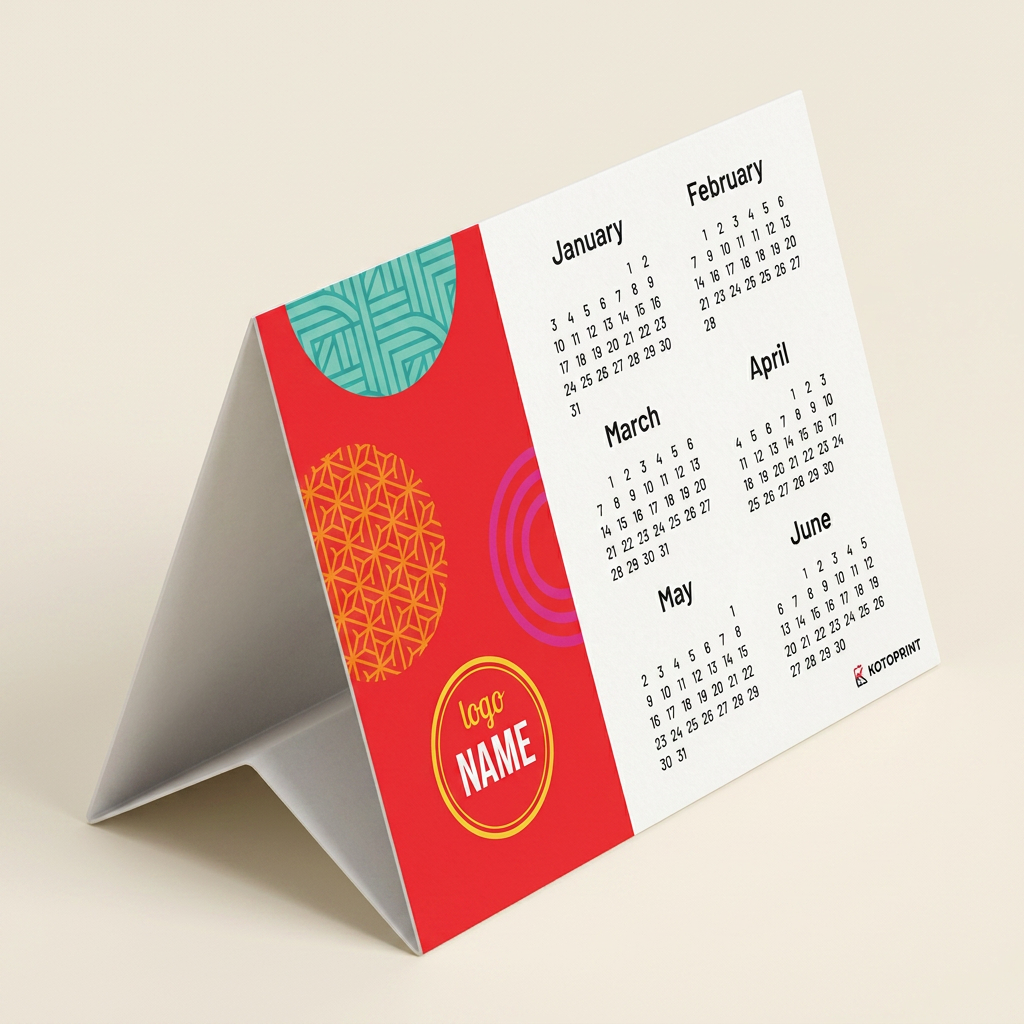Calendrier De Bureau Avec Chevalet