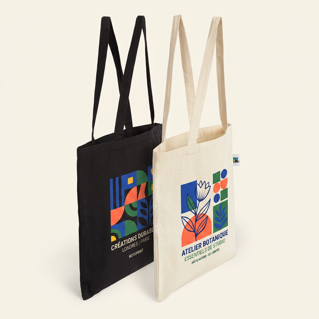 Fairtrade/Gots Sac Avec Anses En Coton