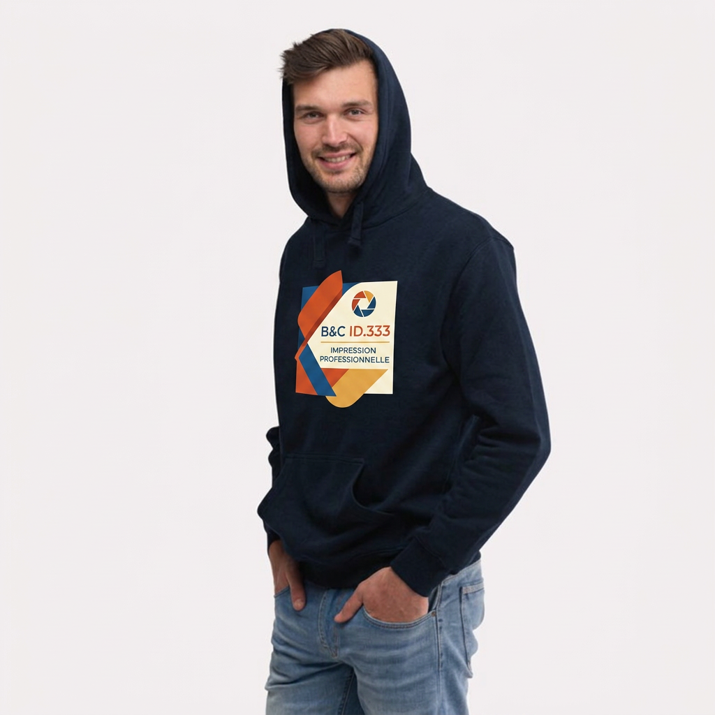 Sweat À Capuche B&C Id.333