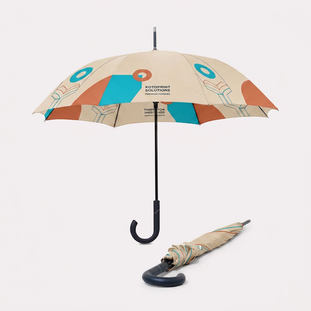 Parapluie Falcone Compact Automatique Coupe Vent Avec Crochet 102 Cm