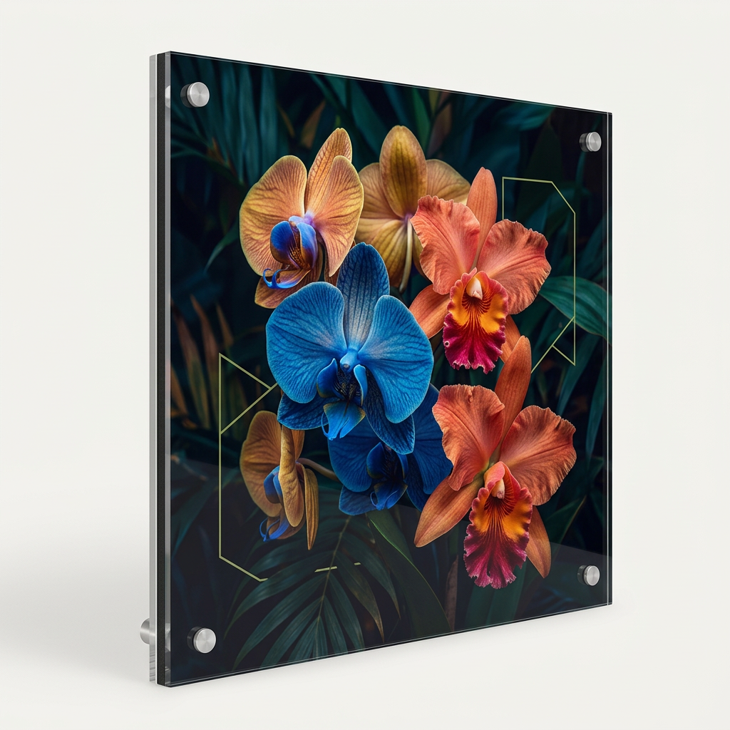 Photo De Haute Qualité Sous Plexiglas