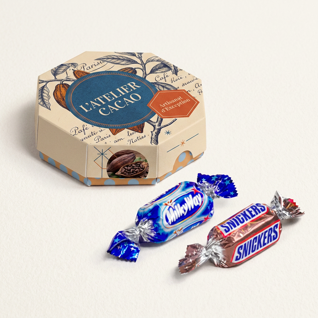 Boîte Cadeau Avec Vos Chocolats Préférés
