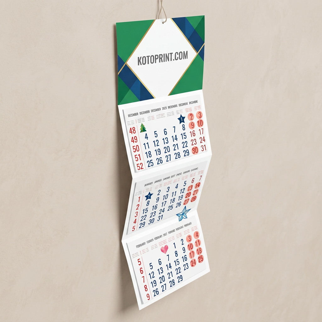 Calendrier Sur 3 Ou 4 Mois 2027