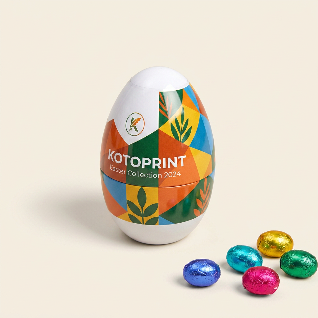 Easter Egg With Chocolate Eggs