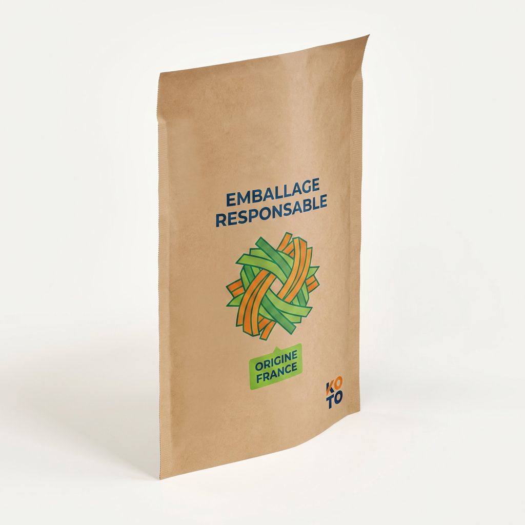Pochette D'expédition En Papier Sérigraphie
