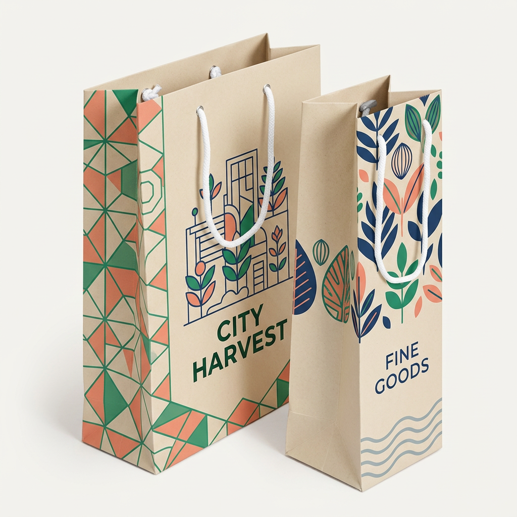 Sac En Papier "Luxe" Offset