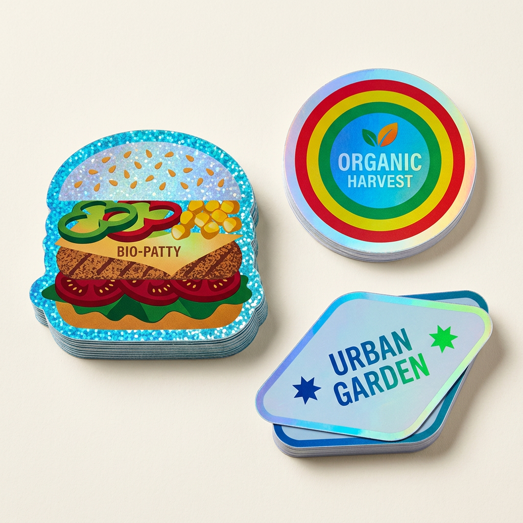 Holographic sticker