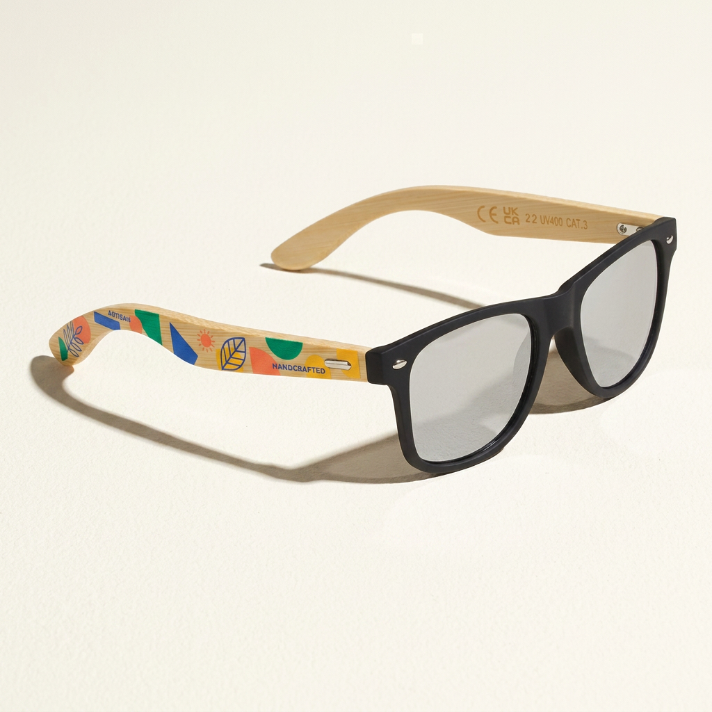 Lunettes De Soleil En Bambou