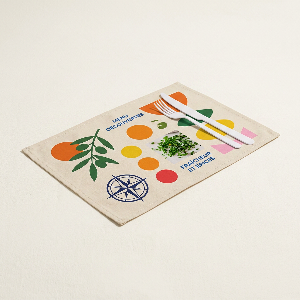 Set De Table En Tissu