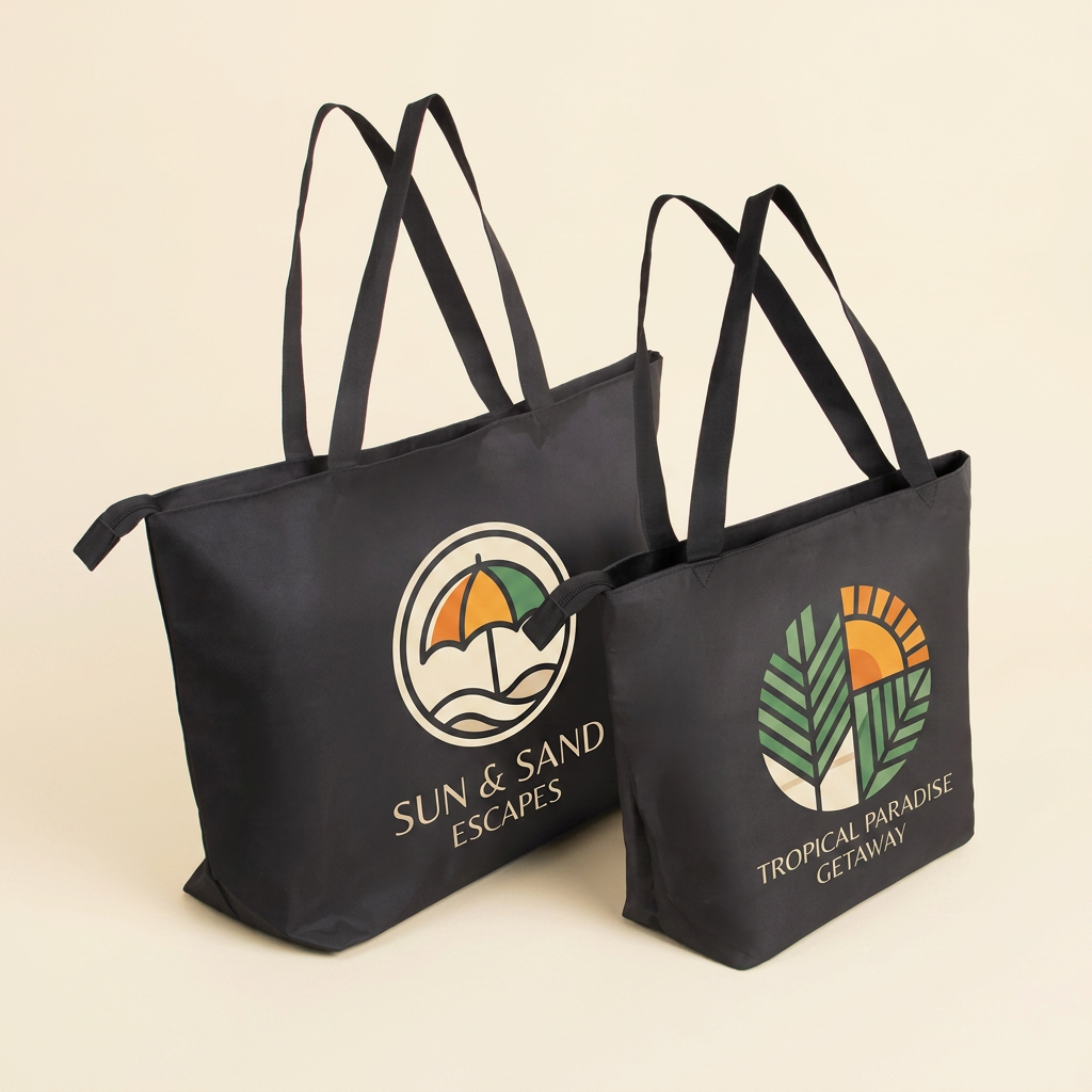 Sac De Plage En Polyester