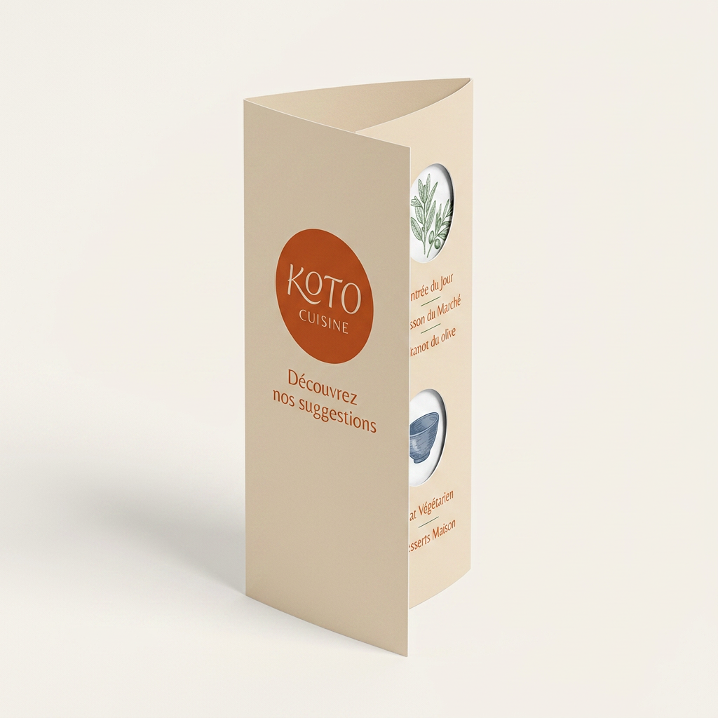 Menus/Cartes de restaurant