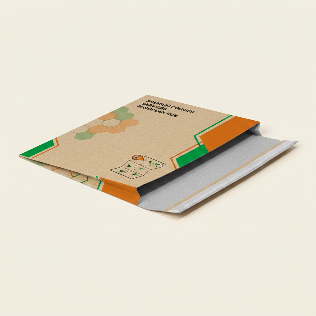 Enveloppes avec pli latéral
