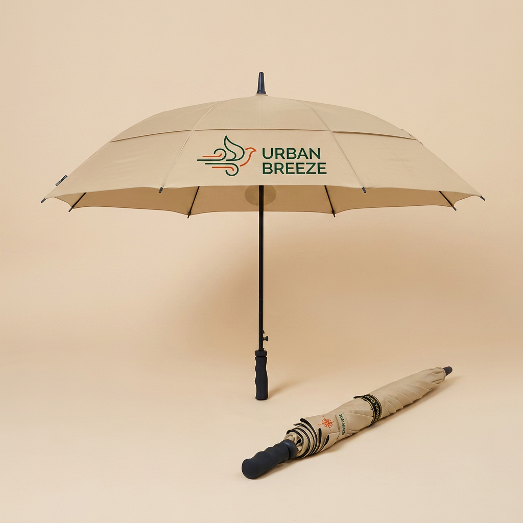 Parapluie De Golf Écologique Falcone Automatique Coupe Vent 120 Cm