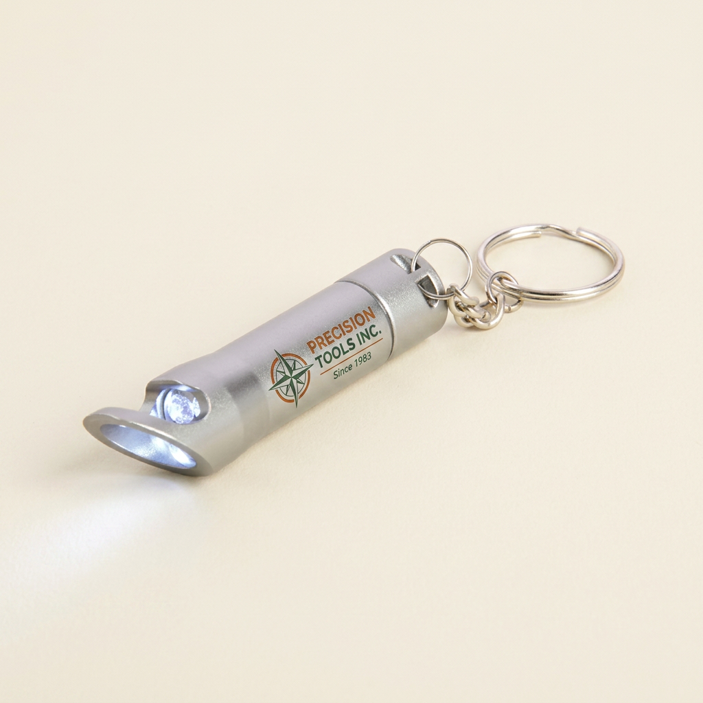 Porte Clé Avec Lampe Et Ouvre Bouteille