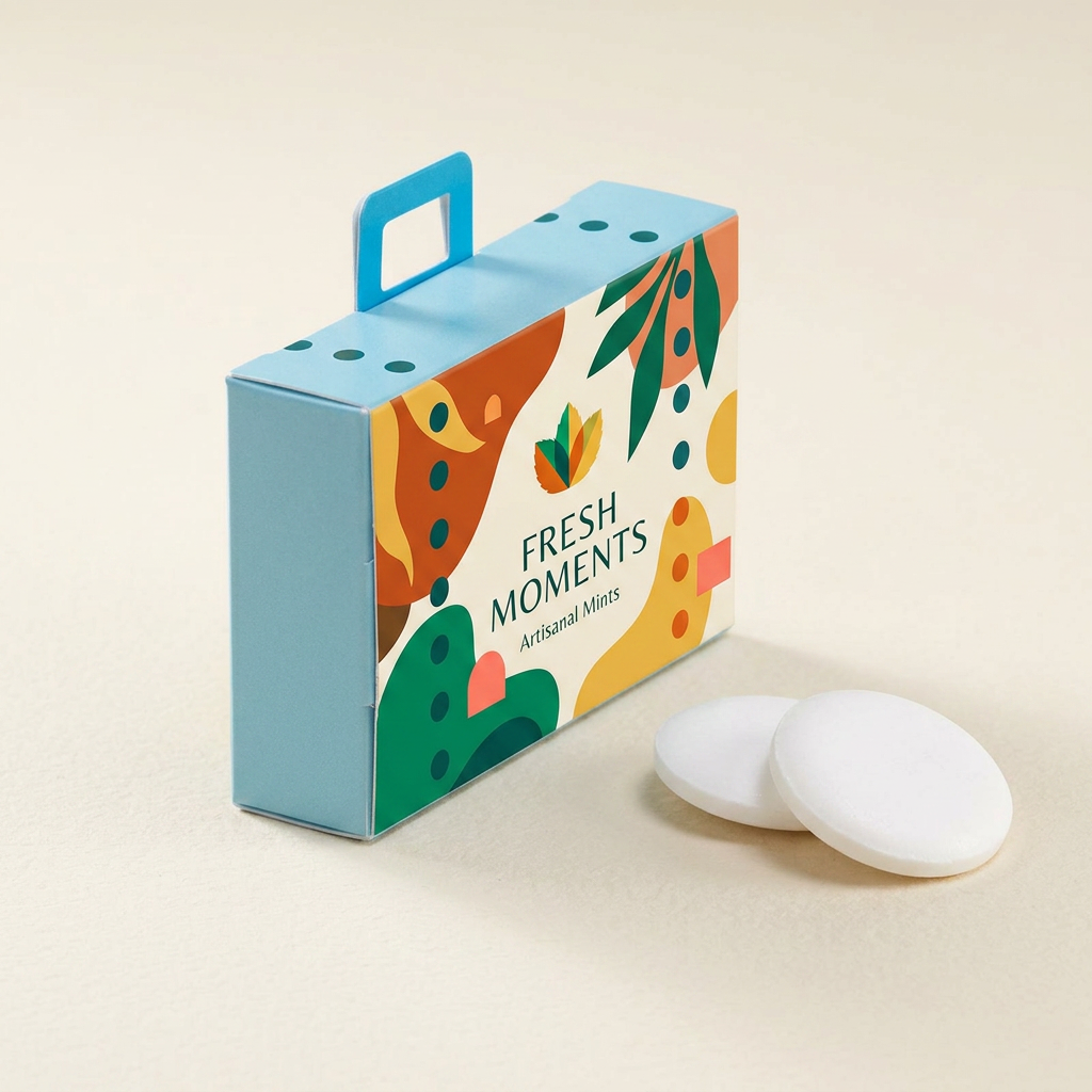 Valises De Bonbons À La Menthe