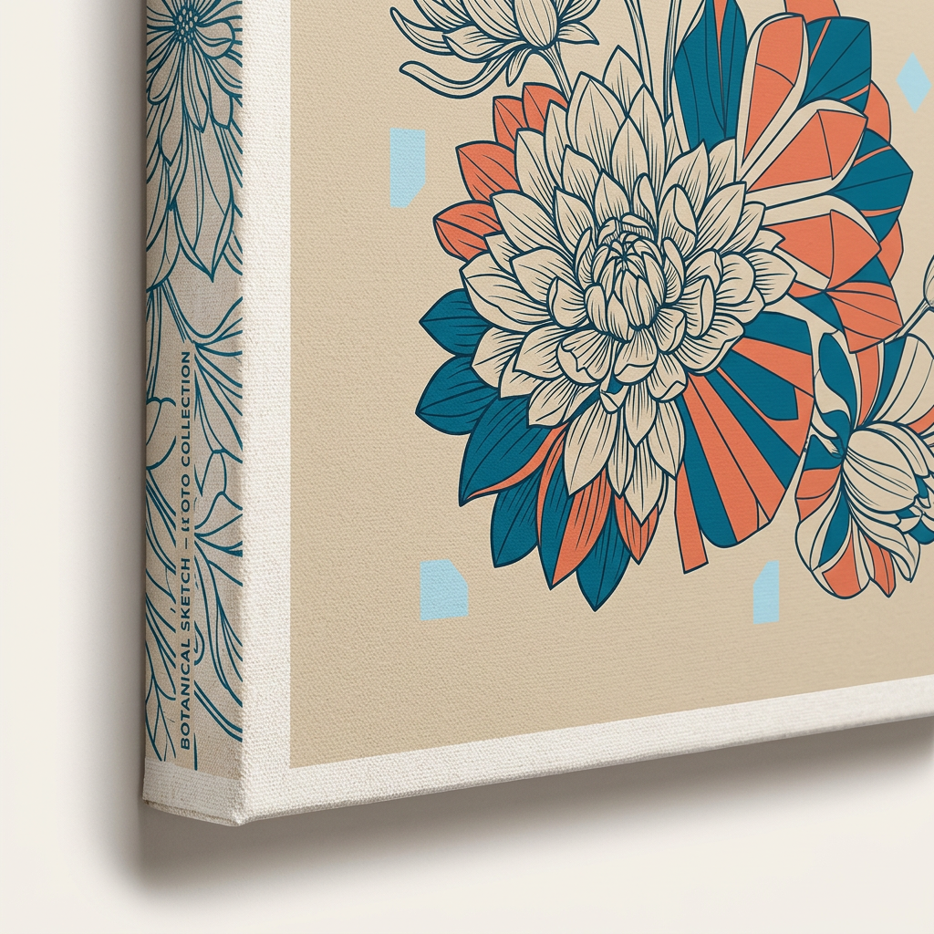 Toile Canvas Sur Cadre