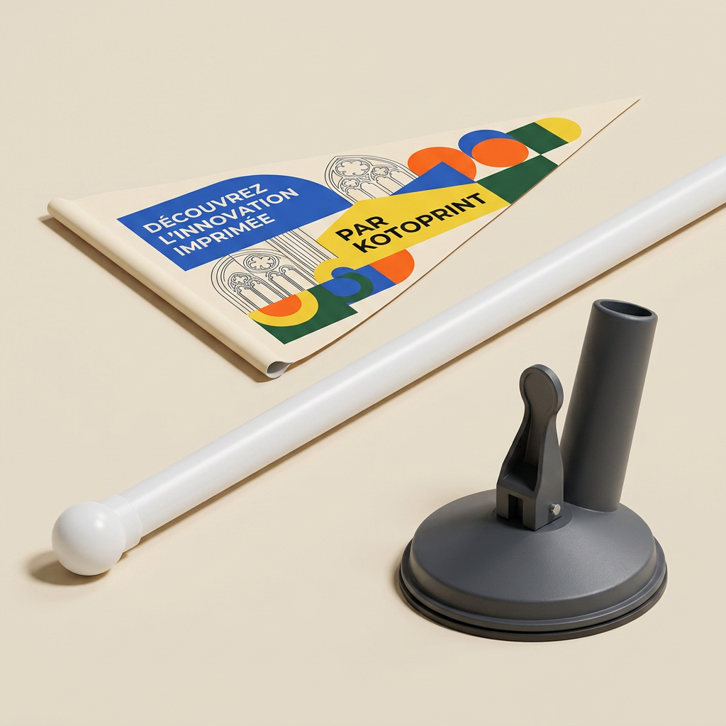 Suction Cup With Flagpole