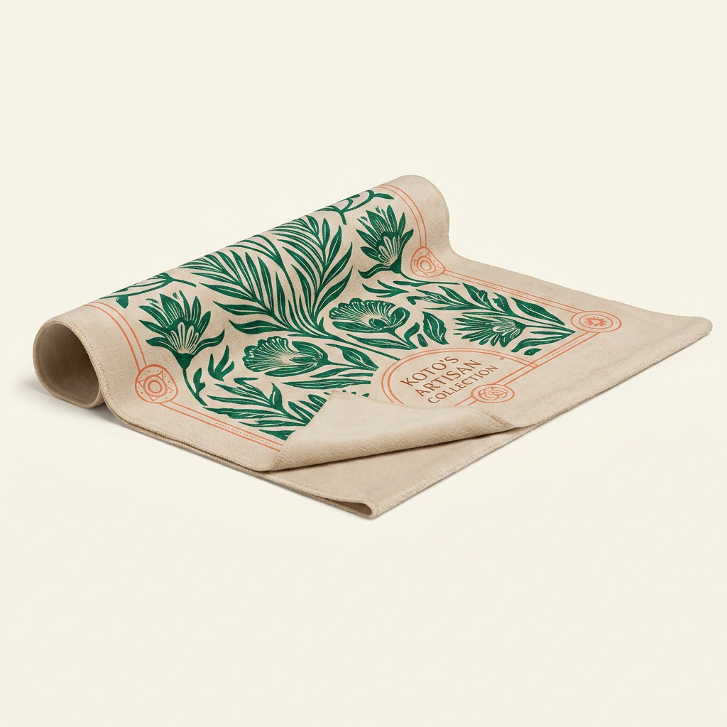 Serviette Entièrement Imprimée