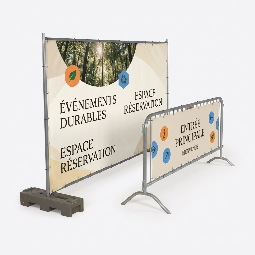 Bâche Pour Barrière