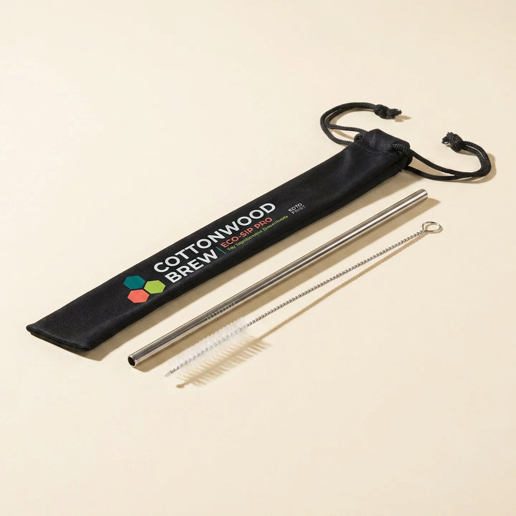 Paille Réutilisable En Inox